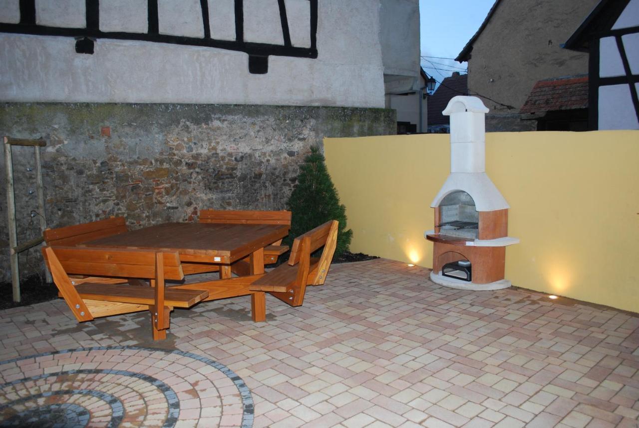 Maison A Colombage De 1602 Wintzenheim Zewnętrze zdjęcie
